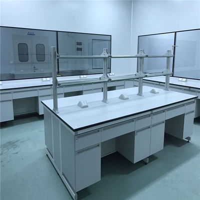 mobília de aço do laboratório da resina de cola Epoxy de 10mm para a ciência